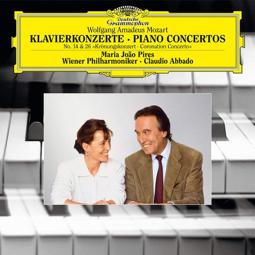 Maria Joao Pires, Wiener Philharmonic, Claudio Abbado - Mozart: Piano Concertos Nos 14 & 26 "Å“Coronation"