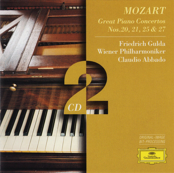 Friedrich Gulda, Wiener Philharmonic, Vienna Philharmonic, Claudio Abbado - Mozart: Piano Concertos Nos 25 & 27