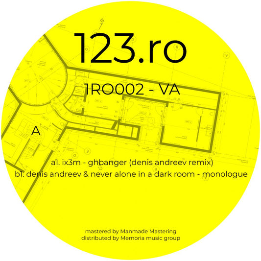 Various Artists - 123.ro - VA02 [blue vinyl / printed sleeve / 180 grams]