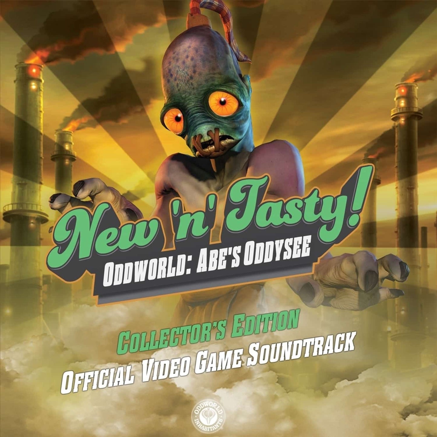 Michael Bross - Oddworld: New 'N' Tasty [Green Marbled Vinyl]