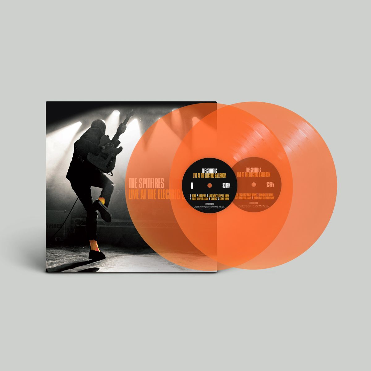 The Spitfires - Live At The Electric Ballroom [2LP Transparent Organe Vinyl]