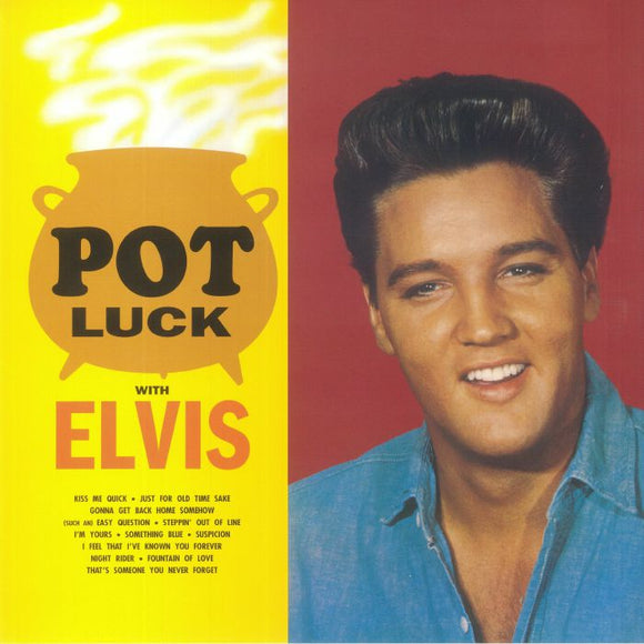ELVIS PRESLEY - Pot Luck With Elvis [Red Vinyl]