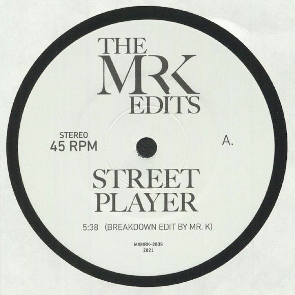 MR K - Street Player