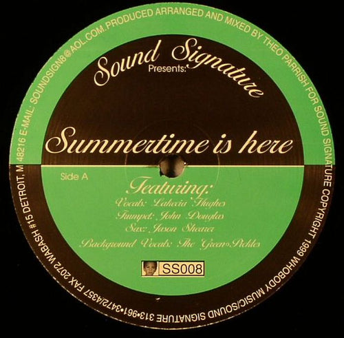 Theo PARRISH - Summertime Is Here