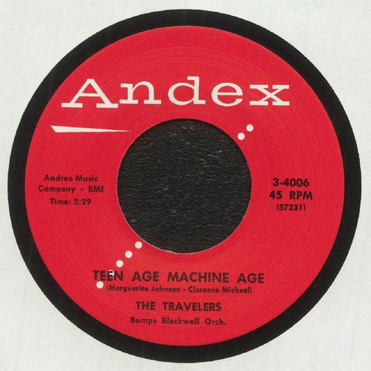 TRAVELLERS – TEENAGE MACHINE AGE / GREEN TOWN GIRL