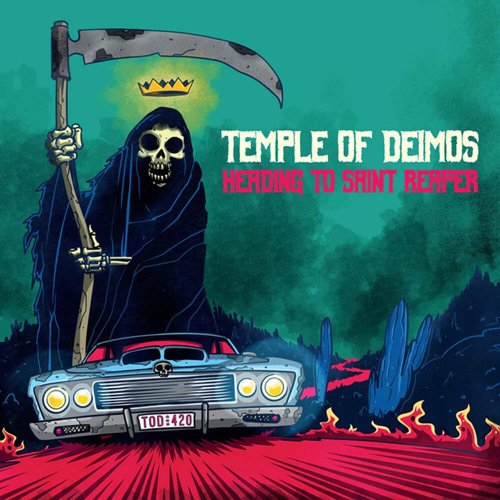 Temple Of Deimos - Heading To Saint Reaper [Red coloured vinyl]