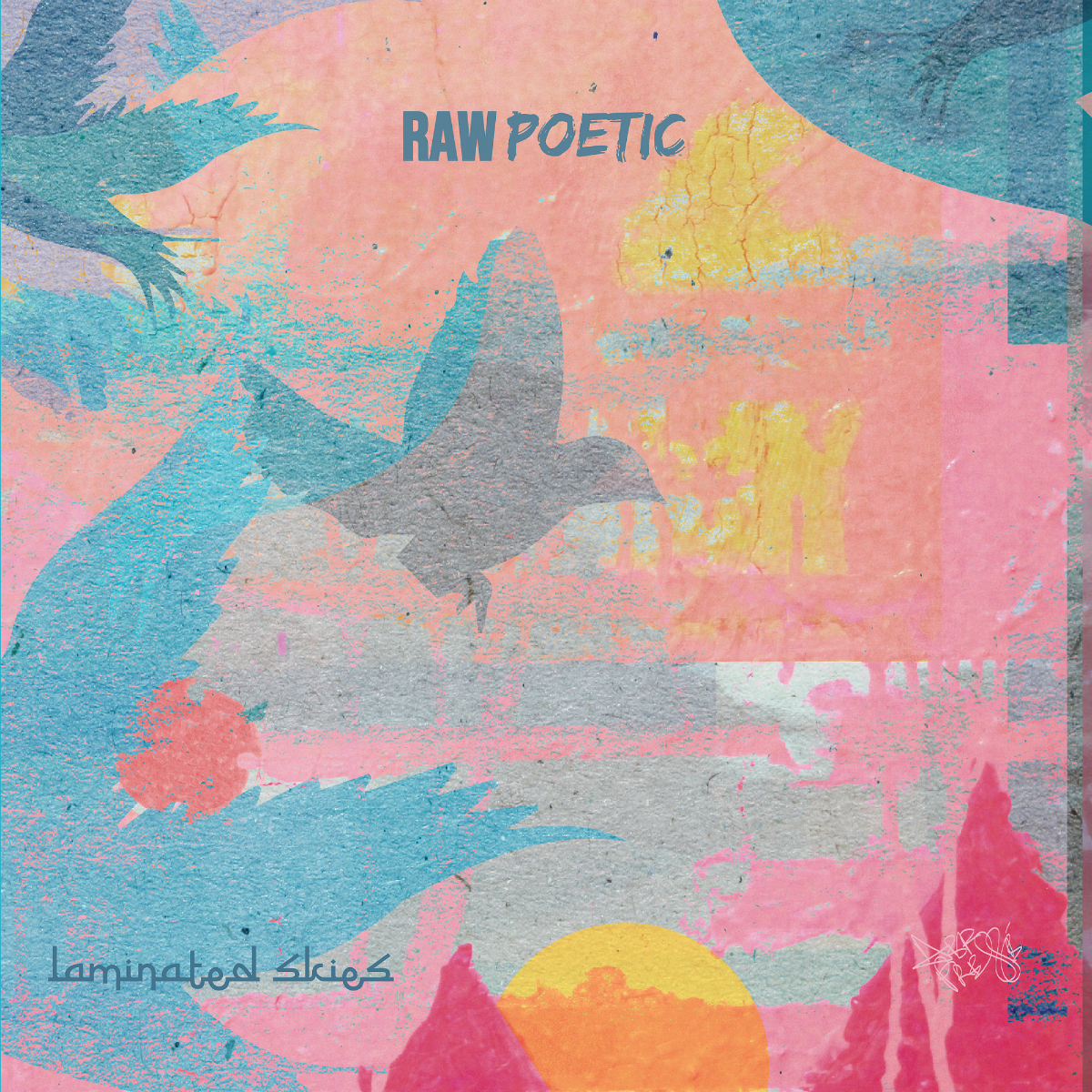 Raw Poetic and Damu The Fudgemunk - Laminated Skies [Sky Blue Vinyl]