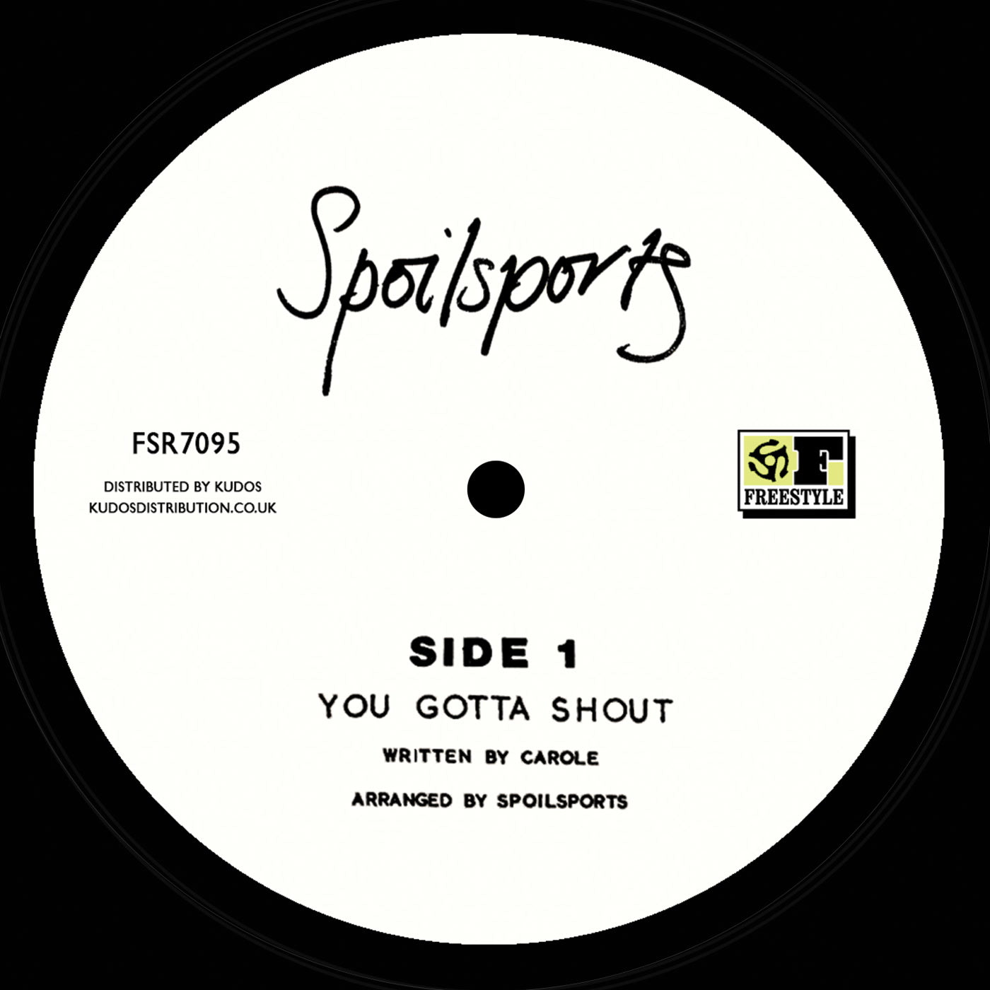 Spoilsports - You Gotta Shout / Love and Romance