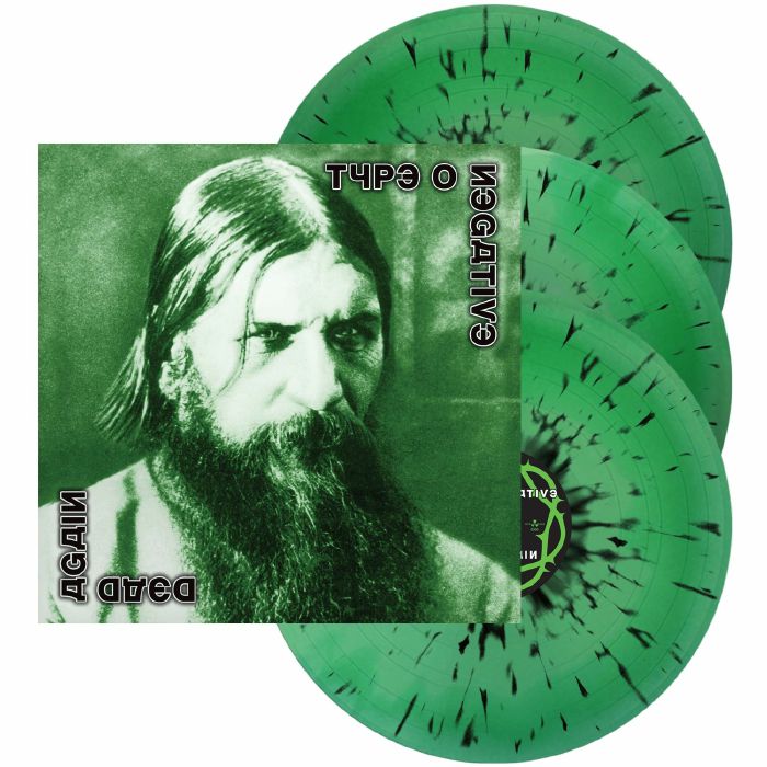 Type O Negative - Dead Again [3LP Mint Swirl w/ Black Splatter in gatefold]