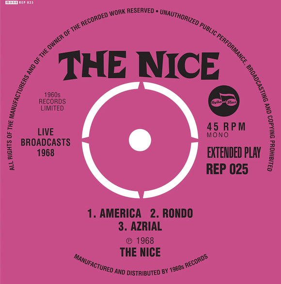 The Nice - Live Broadcasts 1968 EP
