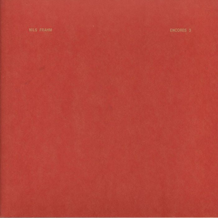 NILS FRAHM - ENCORES 3
