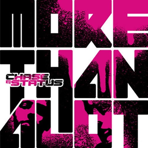CHASE & STATUS - More Than A Lot [Black & Pink Marbled Vinyl]