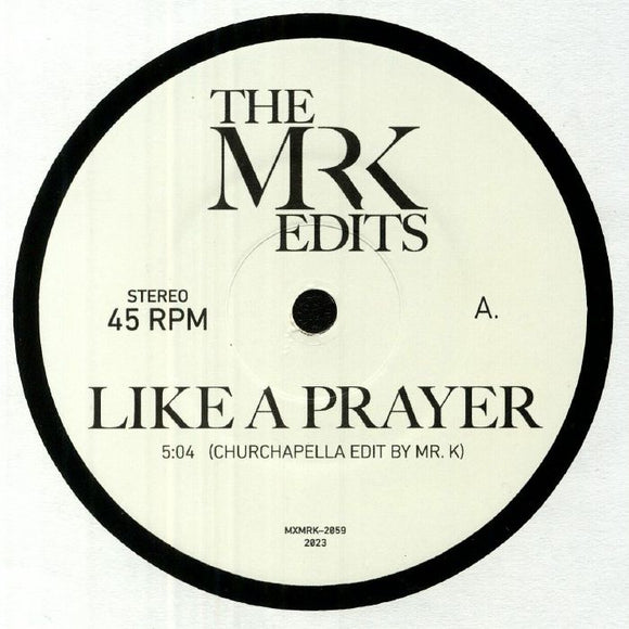MR K EDITS - Like A Prayer