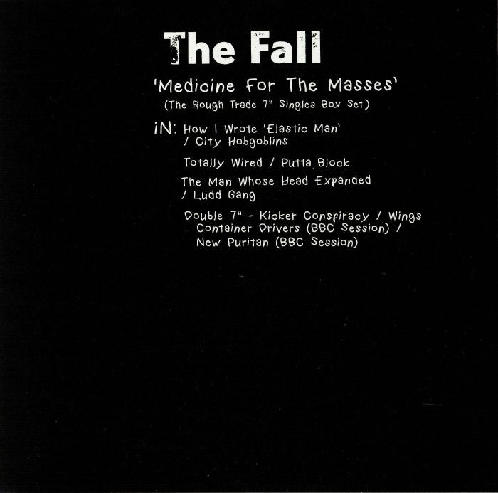 The Fall - Medicine For The Masses - The Rough Trade Singles (RSD 2019)
