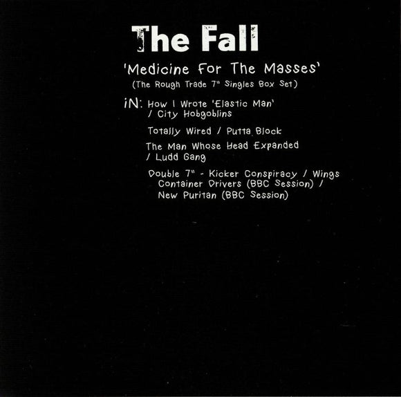 The Fall - Medicine For The Masses - The Rough Trade Singles (RSD 2019)
