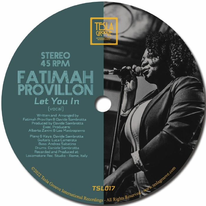 Fatimah Provillon - Let You In / Instrumental