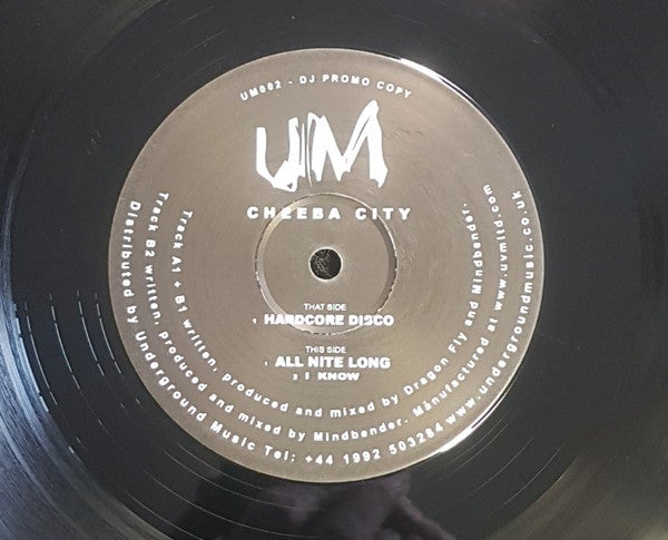 CHEEBA CITY - HARDCORE DISCO