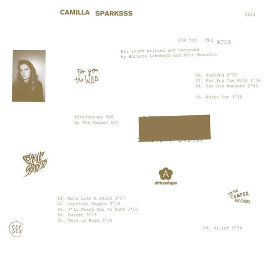 Camilla Sparksss - For You The Wild [CD]