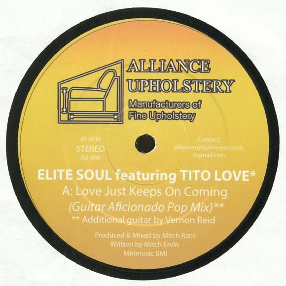 Elite Soul ft. Tito Love - Love Just Keeps on Coming