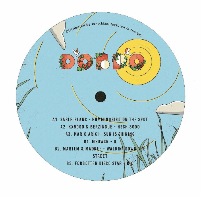SABLE BLANC / KX9000 / BERZINGUE / MARIO ARICI / MEOWSN / MAOREE / MARTEM / FORGOTTEN DISCO STAR - DOBRO 004