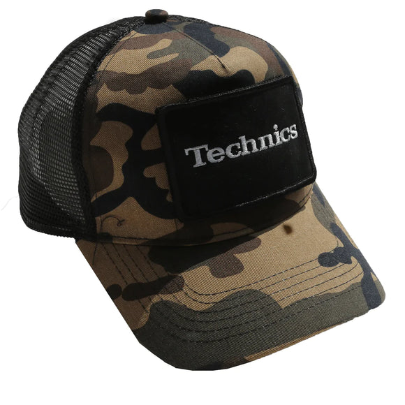 Technics Patch Snapback - Trucker Cap – Camo