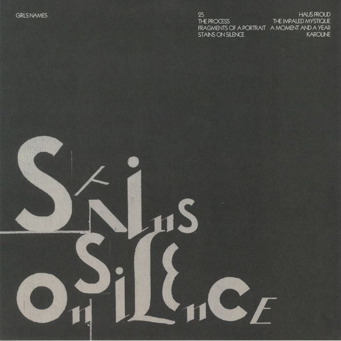 GIRLS NAMES - STAINS ON SILENCE [Orange Vinyl]