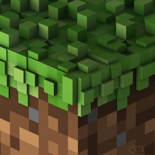 C418 - MINECRAFT VOLUME ALPHA (GREEN AND CLEAR) [ONE PER PERSON]