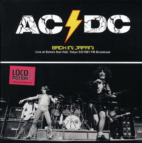 AC/DC - Back In Japan-Live At Seinen Kan Hall 5/2/1981