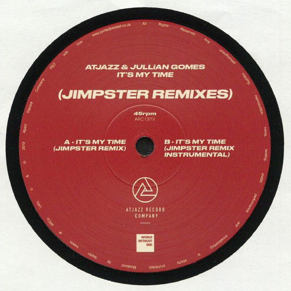 Atjazz & Jullian Gomes – It's My Time (Jimpster Remixes)