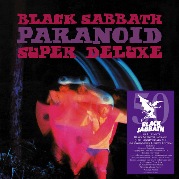BLACK SABBATH - PARANOID (DELUXE EDITION) [5LP]