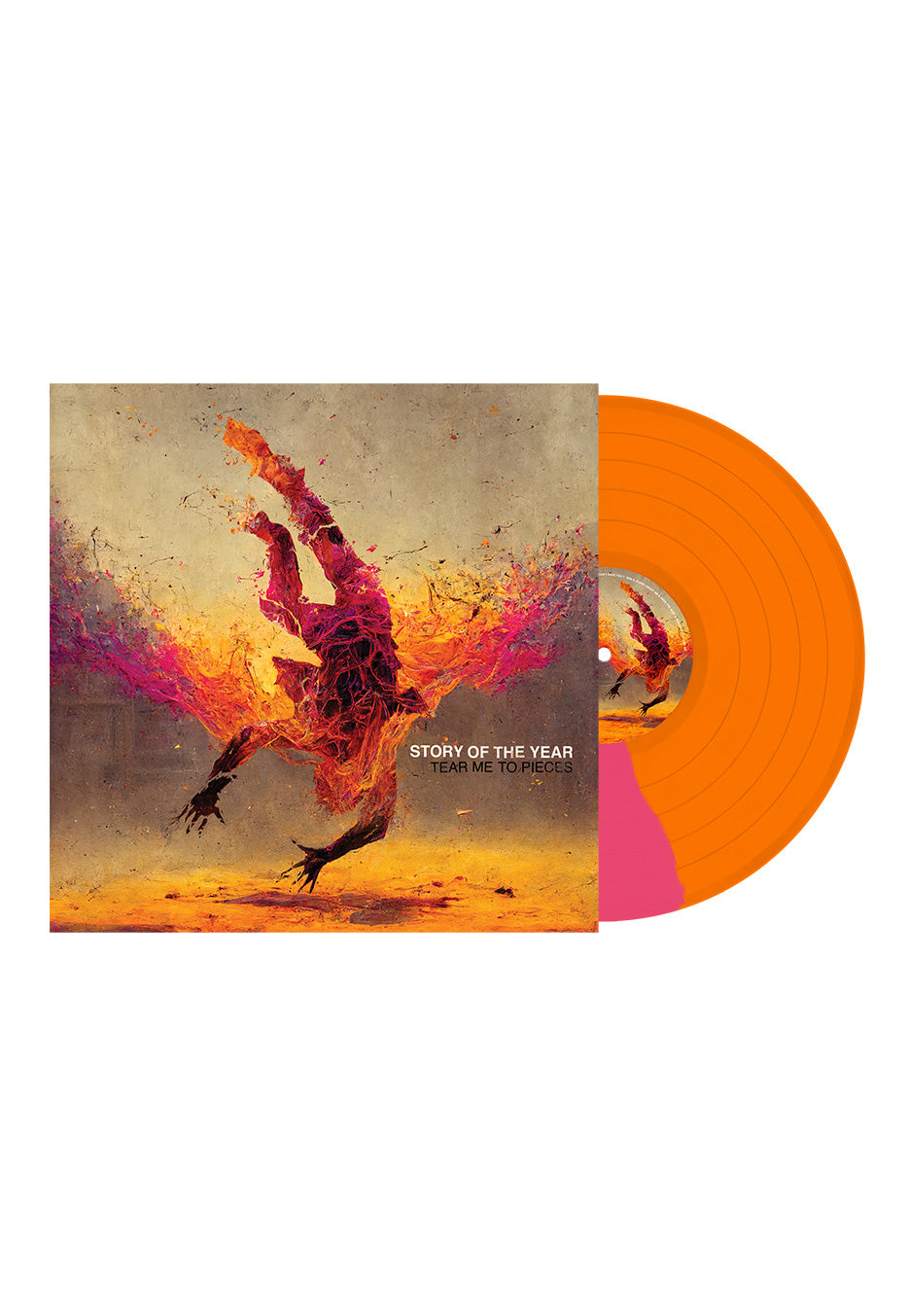 Story Of The Year - Tear Me To Pieces [Half Pink / Half Orange Vinyl]