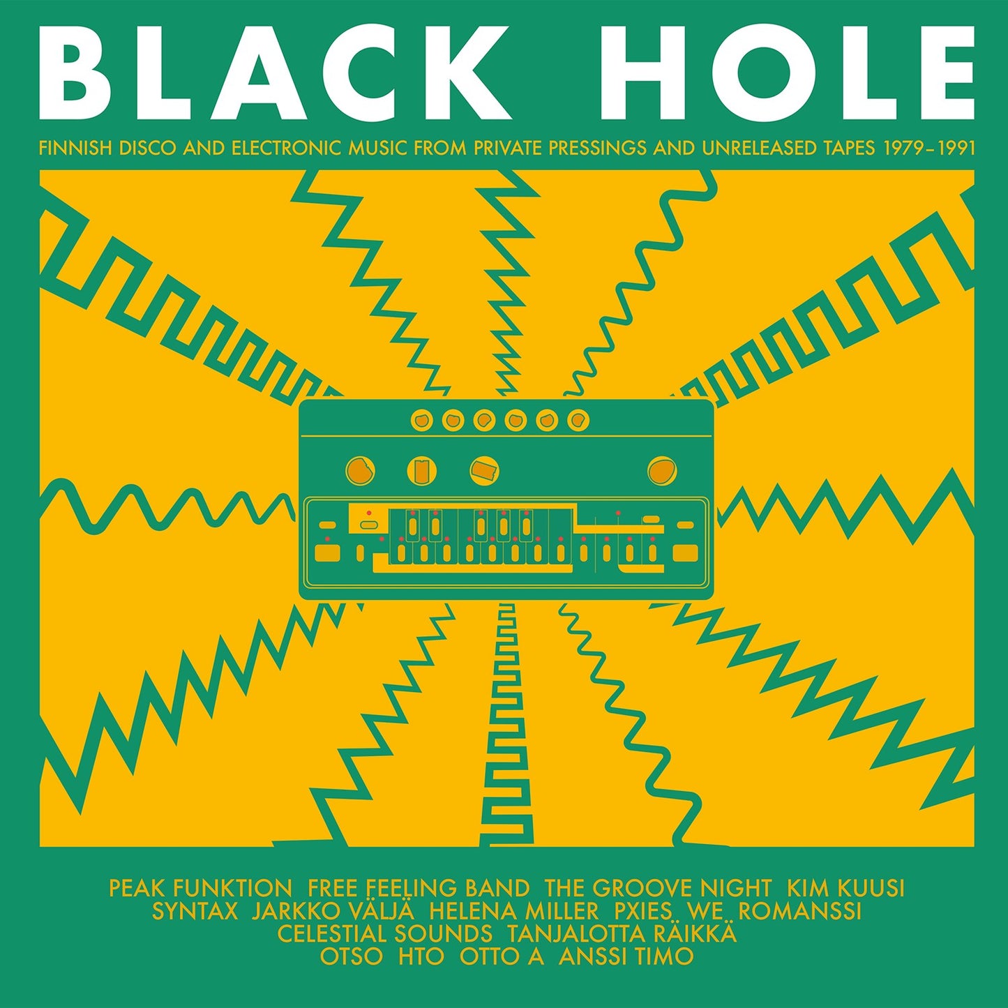 Various Artists - Black Hole – Finnish Disco and Electronic Music from Private Pressings and Unreleased Tapes 1980–1991 [2 x 12" Vinyl]