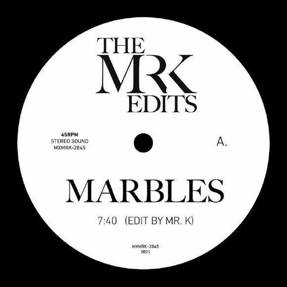 MR K - Marbles