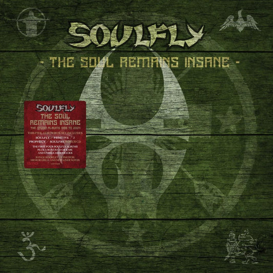Soulfly - The Soul Remains Insane: The Studio Albums 1998 to 2004 [5CD Set]