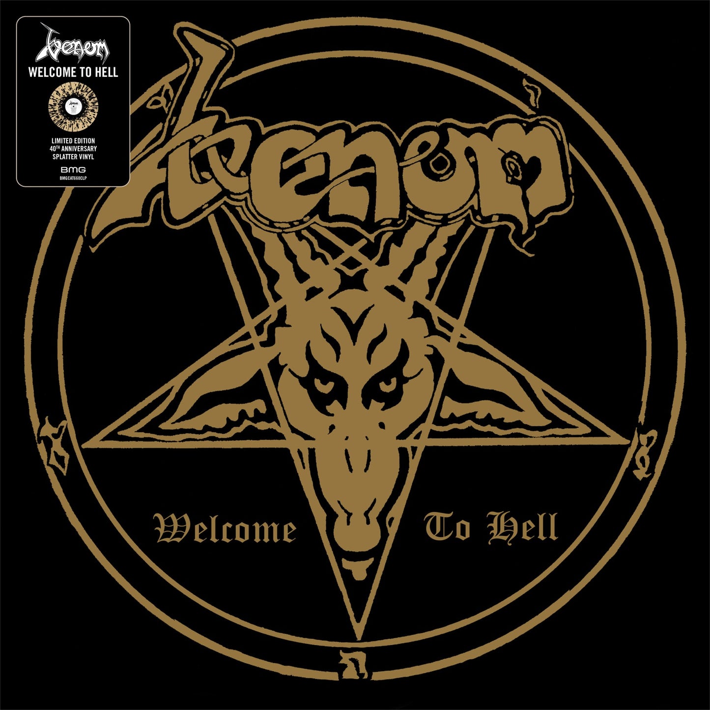 Venom - Welcome To Hell [Splatter Vinyl]