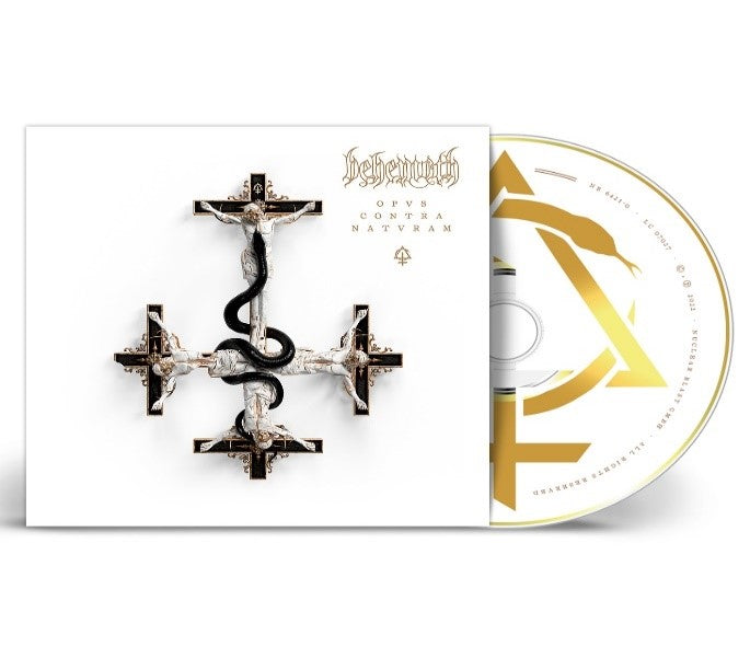 Behemoth - Opvs Contra Natvram - Ltd. Digibook (white cover)