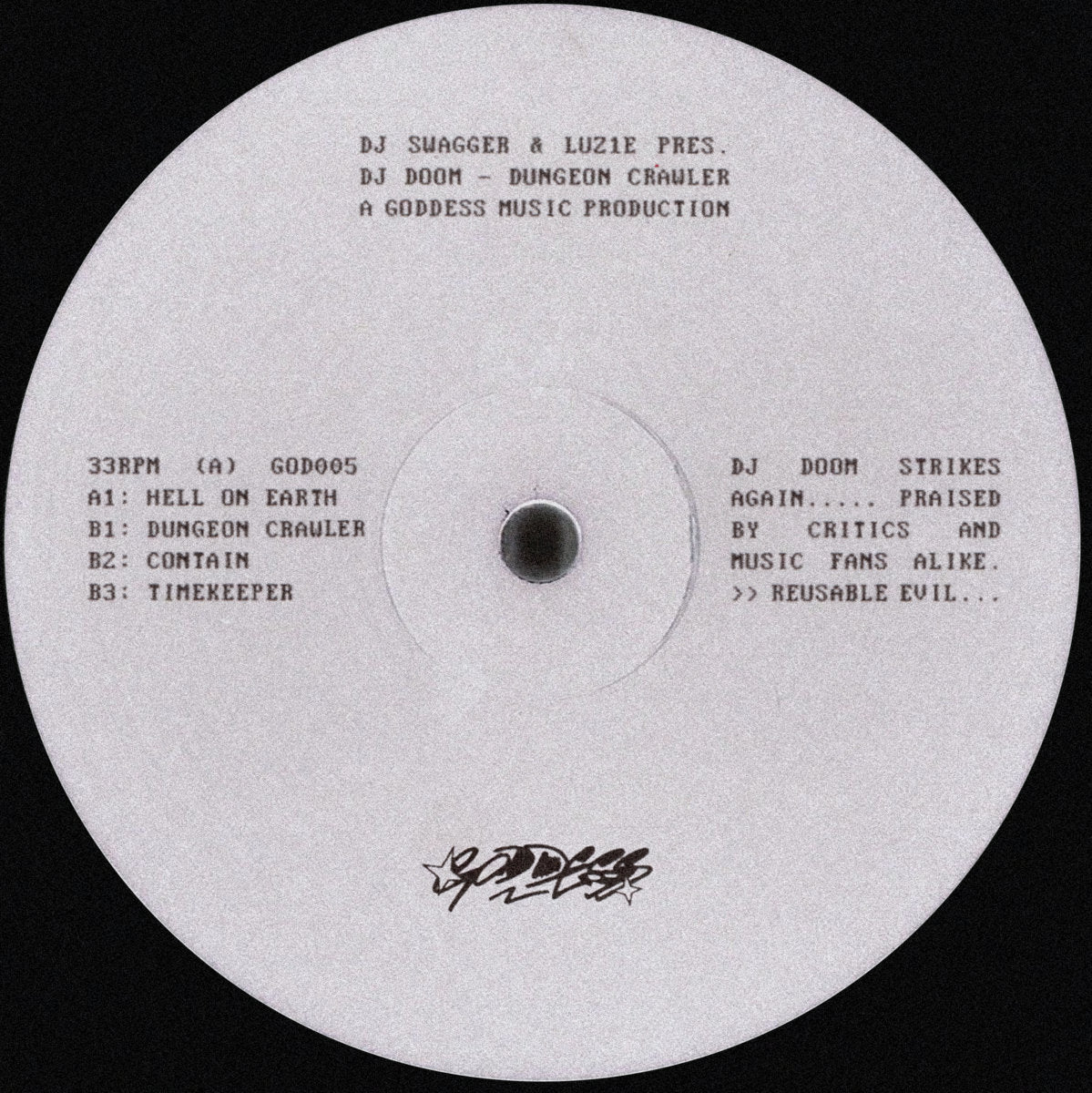 DJ Swagger & LUZ1E pres. DJ DOOM - Dungeon Crawler