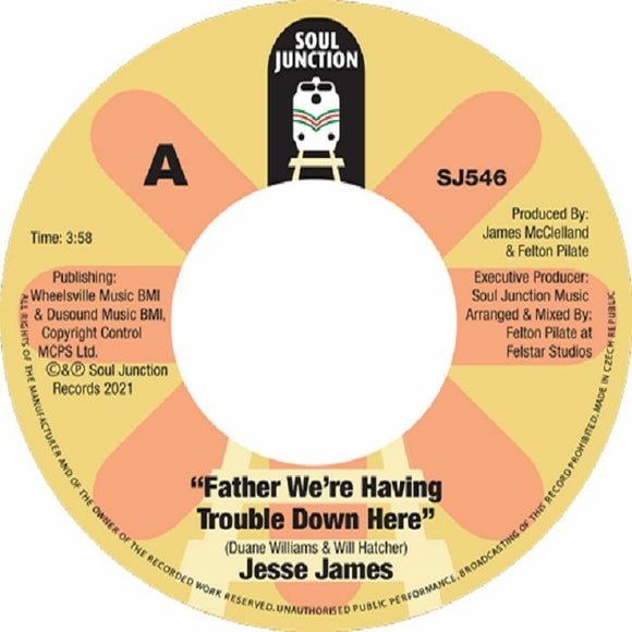JESSE JAMES - Father We're Having Trouble Down Here (Album Mix)