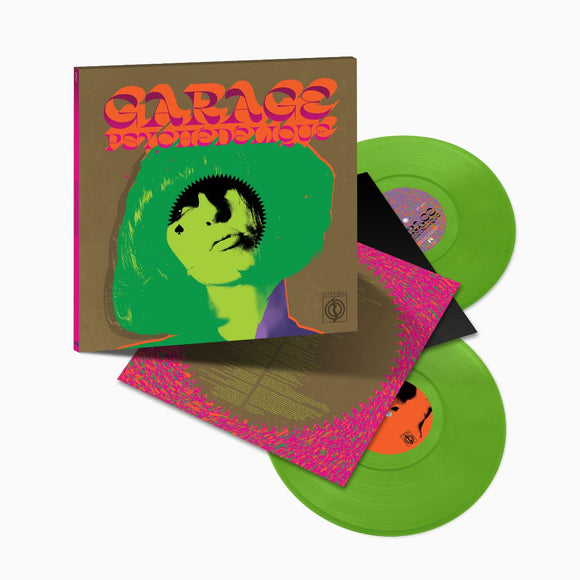 Various Artists - Garage Psychédélique (The Best of Garage Psych and Pzyk Rock 1965-2019) [Transparent Lime Coloured 2LP Vinyl]