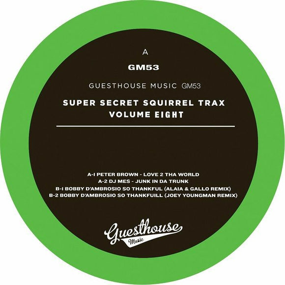 Peter BROWN / DJ MES / BOBBY D'AMBROSIO - Super Secret Squirrel Trax Vol 8 (Joey Youngman mix)