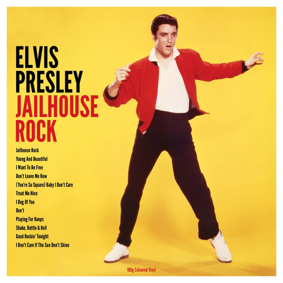 ELVIS PRESLEY - JAILHOUSE ROCK (YELLOW VINYL)