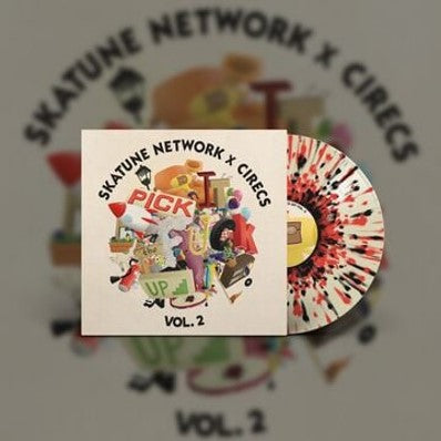 Skatune Network - Pick It the Fuck Up 2 [Red/Black Splatter Vinyl]