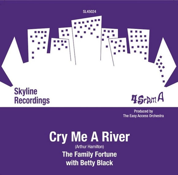 BETTY BLACK feat THE FAMILY FORTUNE - Cry Me A River