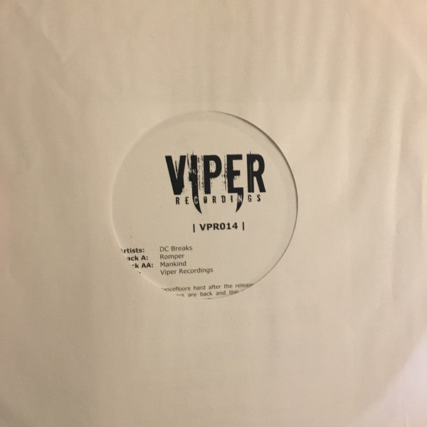 DC Breaks - Romper / Mankind - RARE WHITE LABEL PROMO