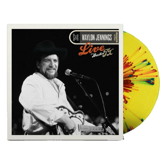 Waylon Jennings - Live From Austin, TX 84 [Red & Yellow Splatter Vinyl]