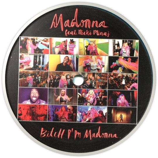 MADONNA Feat NICKI MINAJ - Bitch I'm Madonna (Part 1) [12 Inch COLORED Green]