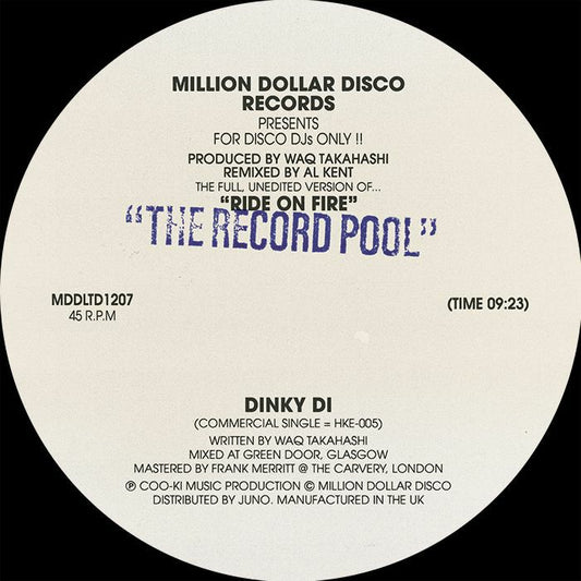 DINKY DI - Ride On Fire