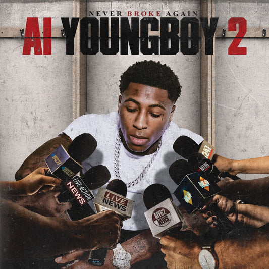YoungBoy Never Broke Again - AI YoungBoy 2 [2 x 140g 12" Black vinyl album]