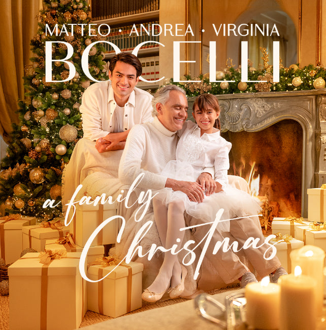 ANDREA, MATTEO & VIRGINIA BOCELLI - A FAMILY CHRISTMAS [LP]