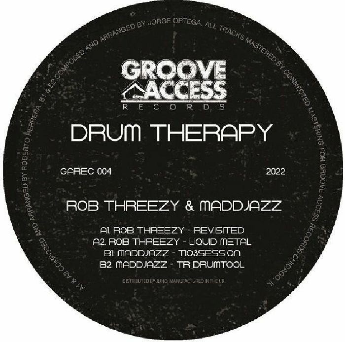 ROB THREEZY / MADDJAZZ - Drum Therapy